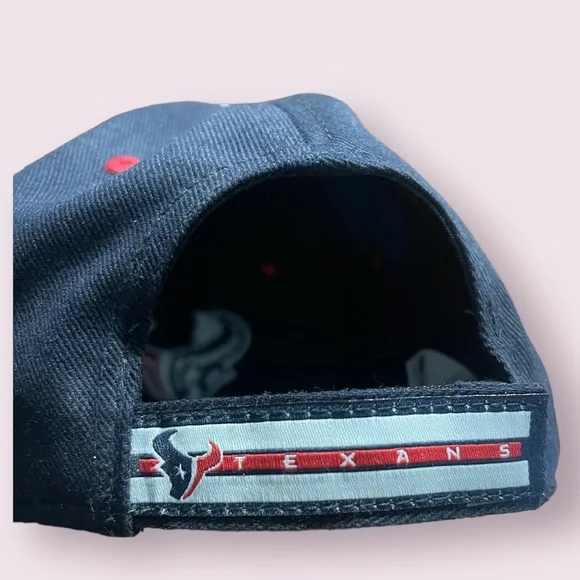 Kids Navy Houston Texans Adjustable Hat - Picture 6 of 7